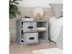 Comodino grigio cemento 60x35,5x45 QJZD36076