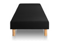 Ensemble Mobenze 90x190 Mémoire de forme 3 zone sommier nero SGNA85137