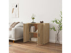 Credenza in legno ingegnerizzato beige, 80 x 33 x 70 cm