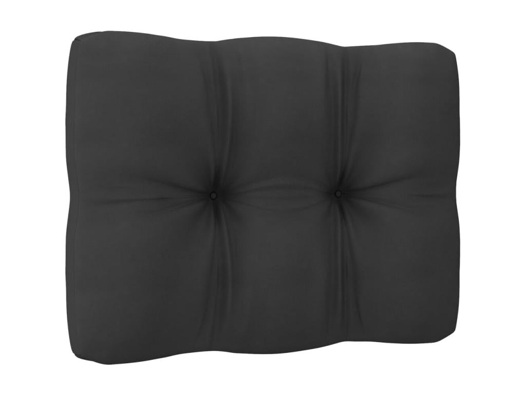 Set salotto da giardino 10 pezzi con coussins antracite Pin massiccio LYLI41512