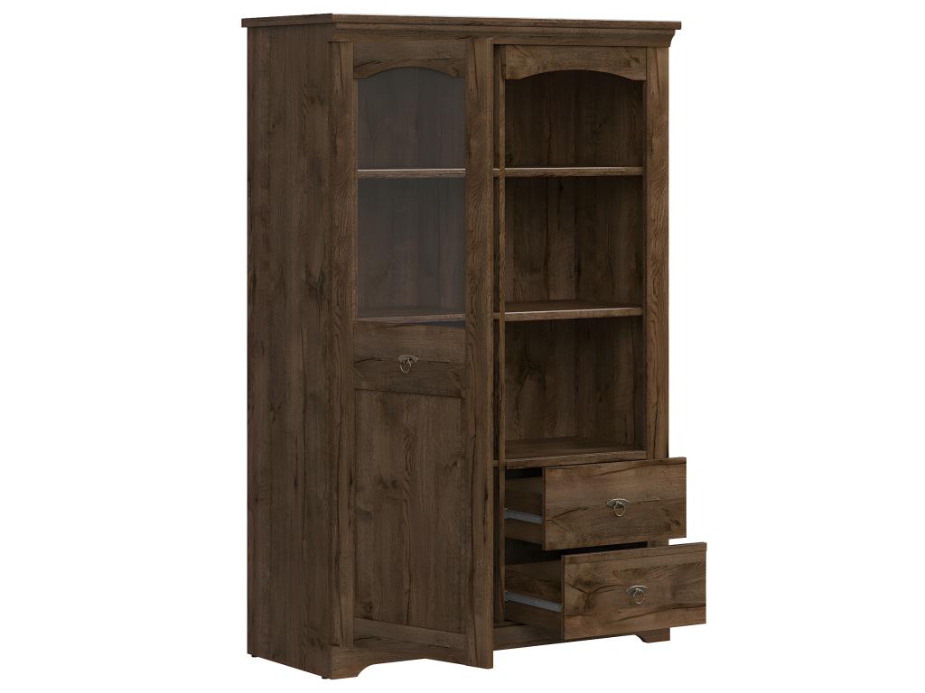 Vaisselier 1 porta 2 cassetti Noé Mobenze WJZM17157