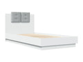 Struttura letto bianca, 75 x 190 cm