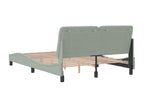 Struttura letto senza materasso grigio chiaro 120x200 cm Mobenze TGXB55841