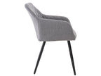 Sedia gondole - Tessuto / Metallo - Grigio - Mobenze BAJF70166