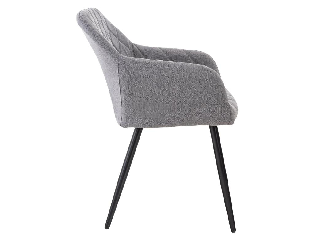 Sedia gondole - Tessuto / Metallo - Grigio - Mobenze BAJF70166