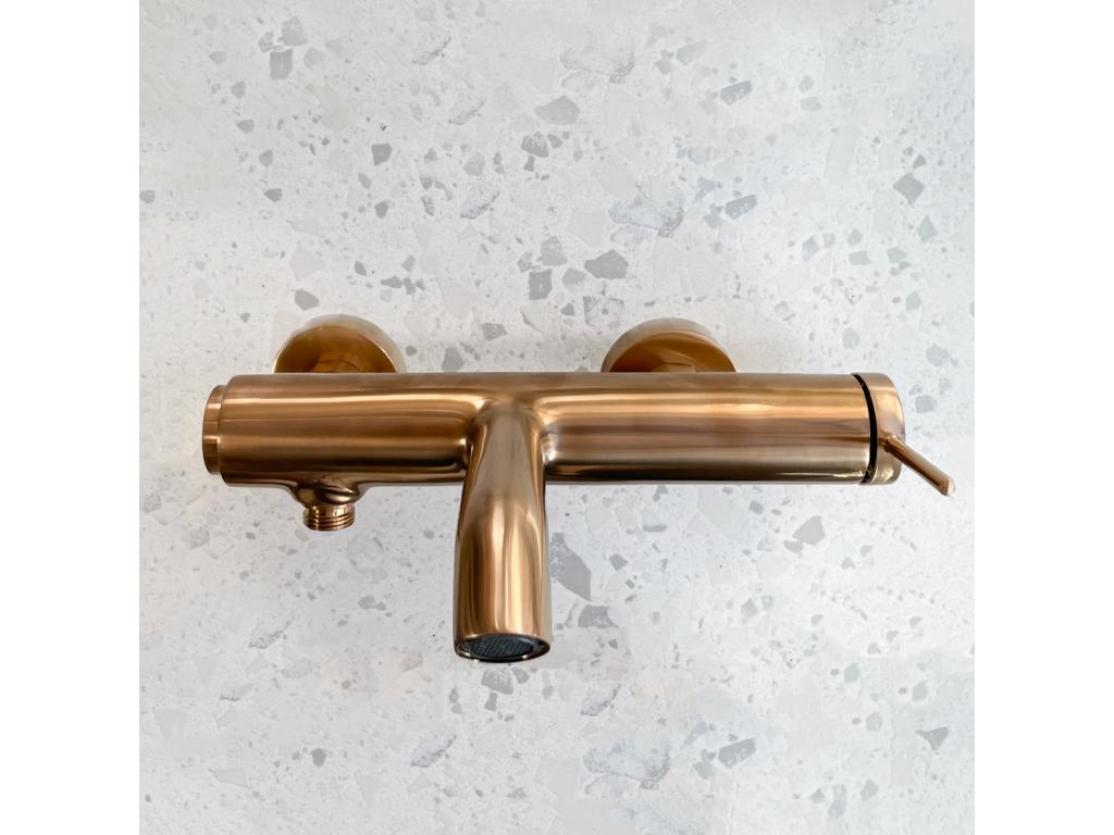 Mobenze mitigeur bain-douche mécanique o rose brossé - Mobenze RVAT49033