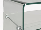 Table d'appoint verre transparent Mobenze JFWC32284