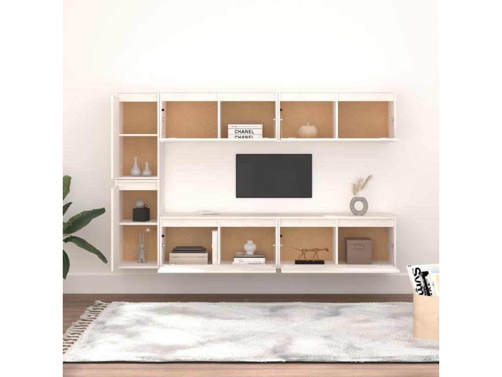 Mobili per la casa in legno massello bianco - dlz1766571565469