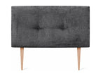 Letto grigio, 95 x 105 cm