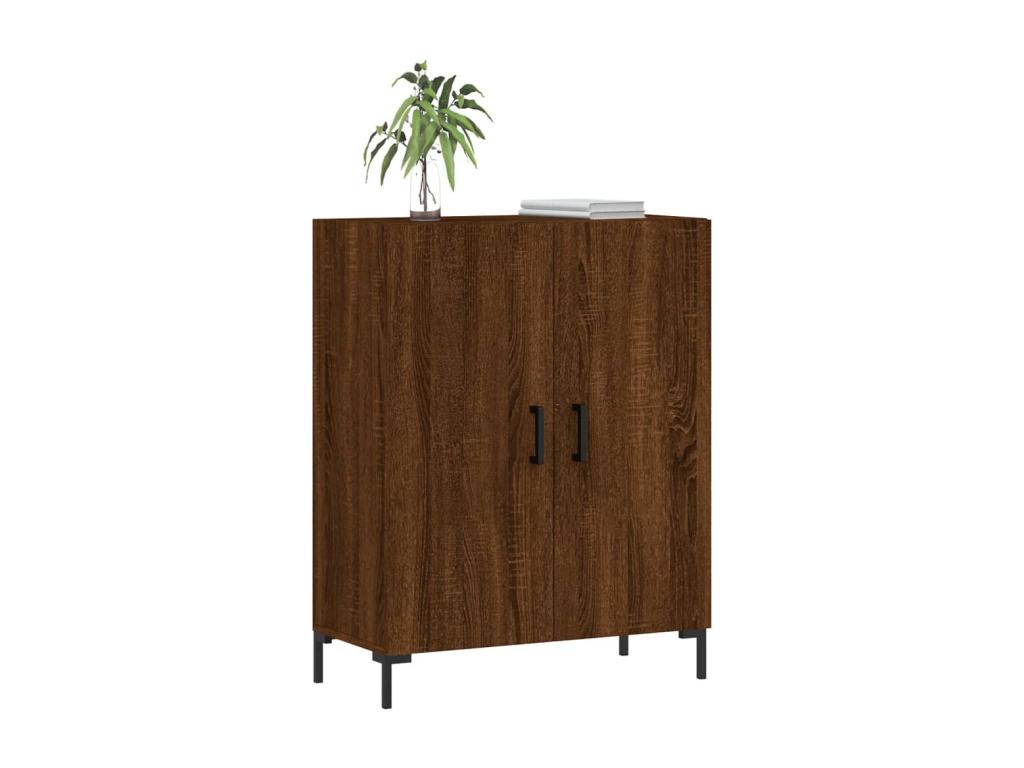 Credenza chêne marrone 69,5x34x90 cm Mobenze d'ingénierie FDDK71482