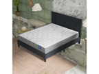 Materasso Ensemble illuminato con testiera 160x200 cm ép- 25 cm à mémoire de forme MVVT03308