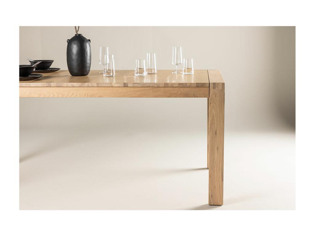 Luxameub Tavolo da pranzo 95x170 cm naturale. MKPH44545