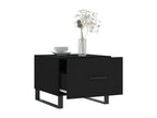 Tavoli bassi 2 pz nero 50x50x40 bois d'ingénierie COIM87094
