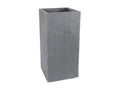 Pot de fleurs carré Haut Mobenze - 39,5x39,5x80 cm - 31 L - Grigio - Mobenze EHNZ23466