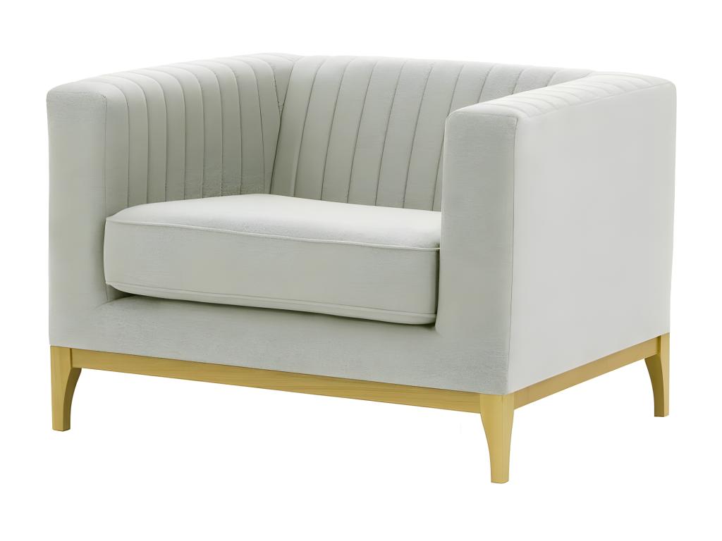 Poltrona snella in legno - Luxameub 90 ZJNF00912