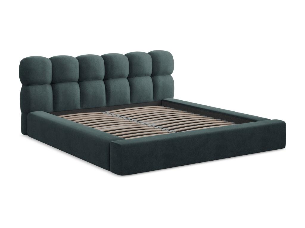 Lit rembourré con rangement 180x240 - en Mobenze - marin - Mobenze YCHE85581