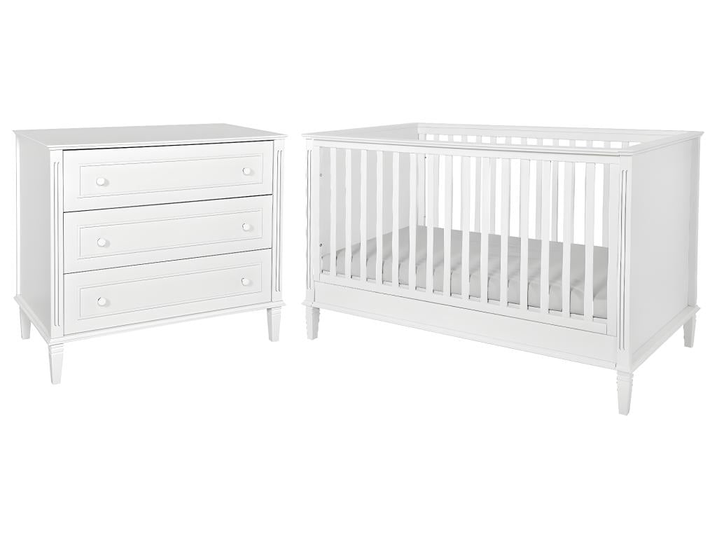 Letto bianco, 70 x 140 cm
