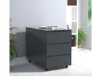 Mobenze Caisson à Mobenze Caisson d'appoint Caisson de Bureau à Mobenze 3 cassetti Antracite - 70 INAO42717