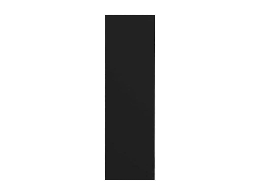 Armadio con mobili da parete Nero 80x18x60 OGJB05030