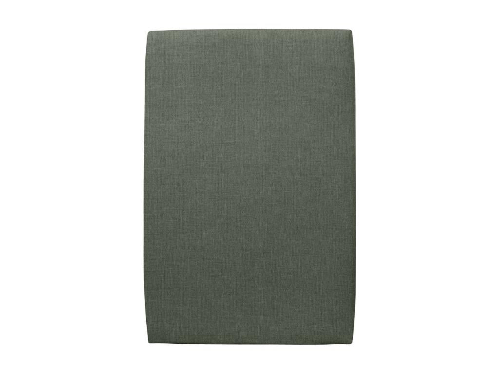 Tete de lit Tapissée Tissu Verde L 90 cm - Ep 10 cm rimbourré TCQN98923