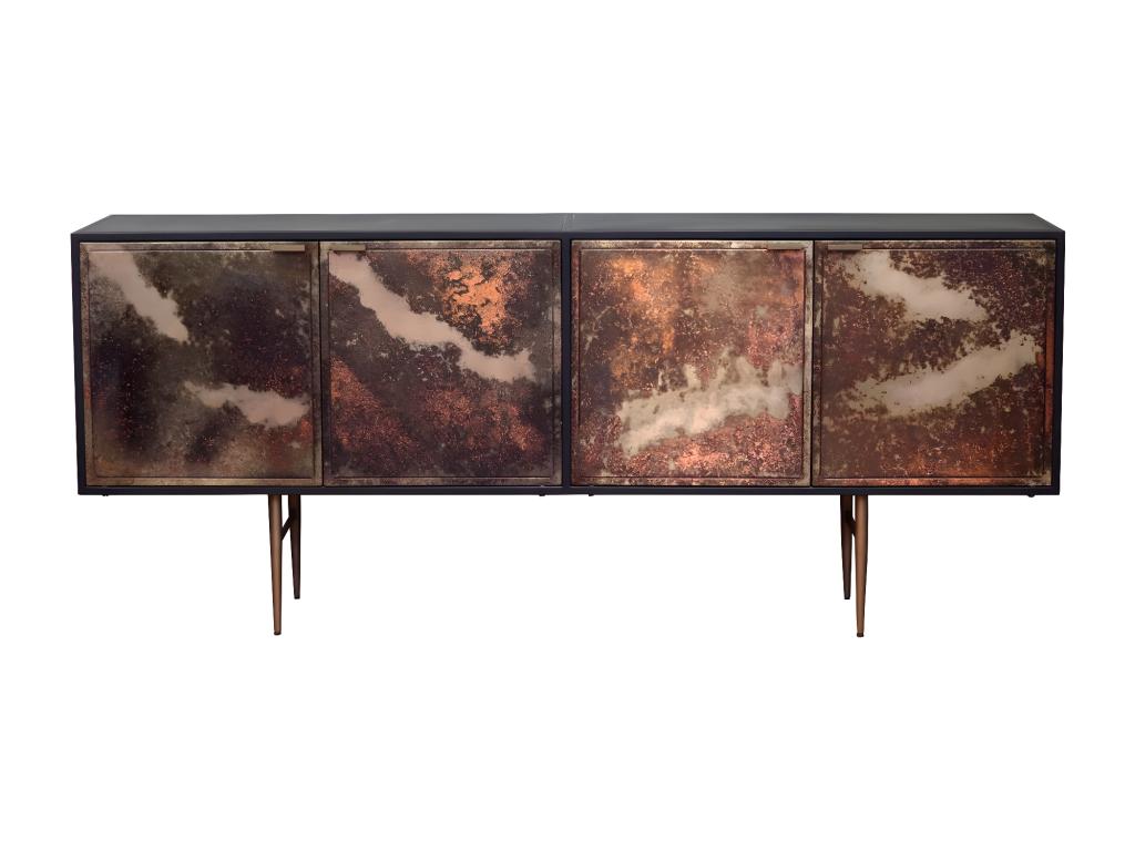Mobenze - Porta TV Acier Bronzo 183 TAWR77438