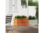 Jardinière cire marron 90x50x50 cm Mobenze de pin massif BQON32876