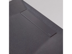 Contenitore per doccia extraplat Mobenze - Texture Mobenze en Mobenze Poliestere Grafite - L140xl80xh2.8cm - Mobenze YBXI60968