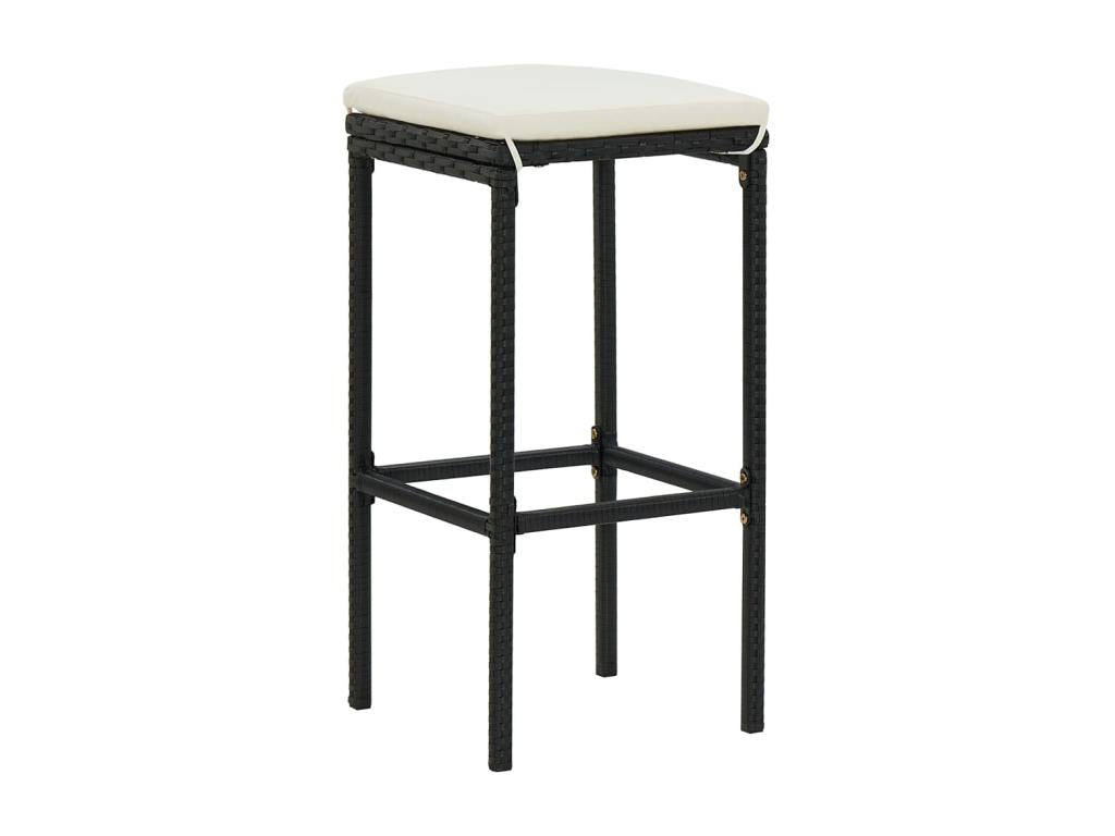 Insieme di barra nera 38x38x76 cm 02 0013443 VKGM74711