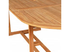 Set salotto da giardino 9 pezzi Mobenze de teck massiccio JYBA55285