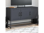 Mobile TV antracite 100,5x39x60,5 cm acciaio BYKO80557