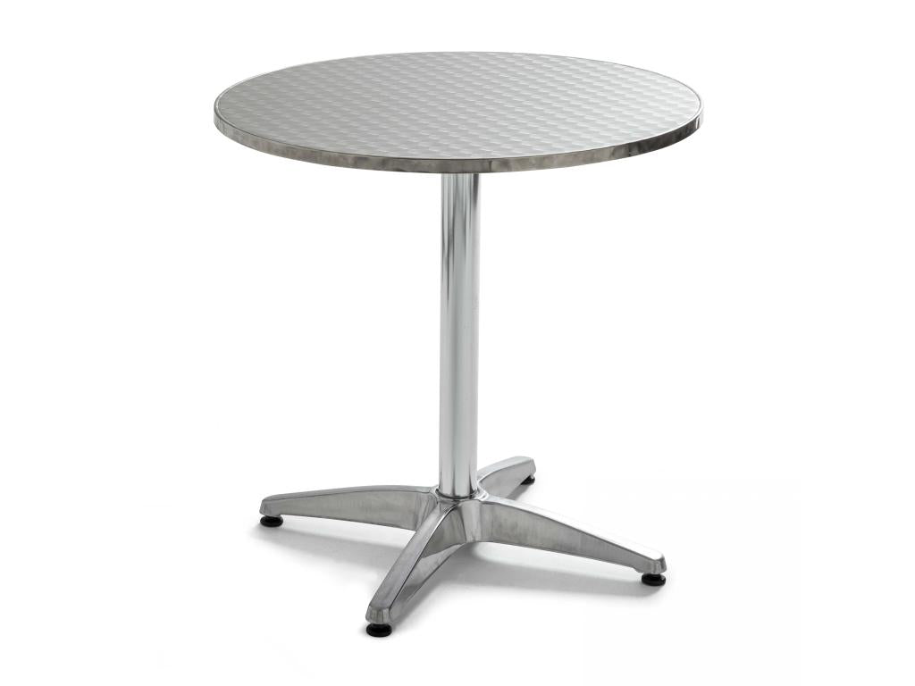 Tavolo da giardino rotondo in alluminio LVUP35196