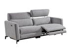 Luxameub - Divano Luxameub Electrique 3 posti Grigio Foncé KSTO10443