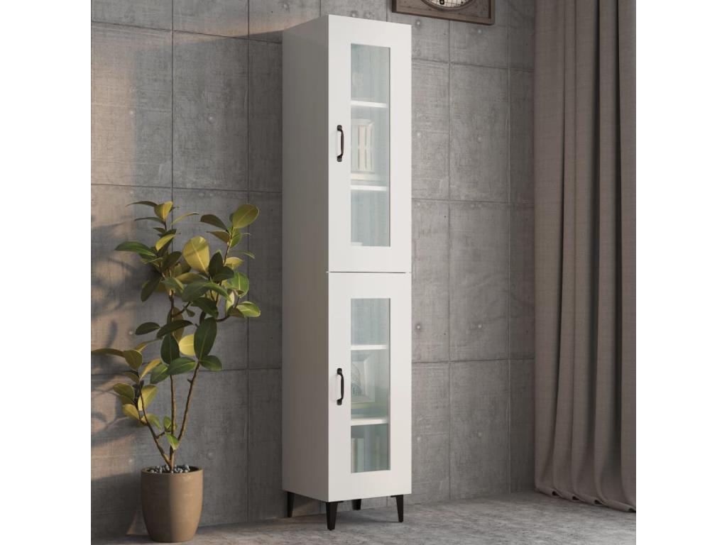 Armadio bianco, 34,5 x 34 x 90 cm