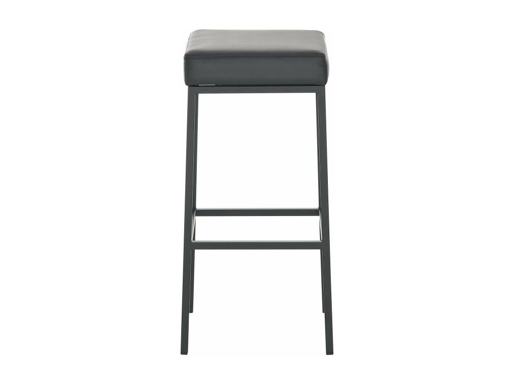 Set di 2 tabourets métal argentée 37x37x85 cm 10 0004381 ​​ZQEO17256