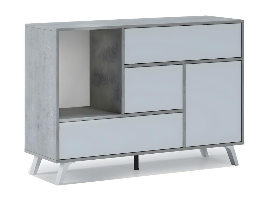 Credenza bianca, 120 x 40 x 86 cm