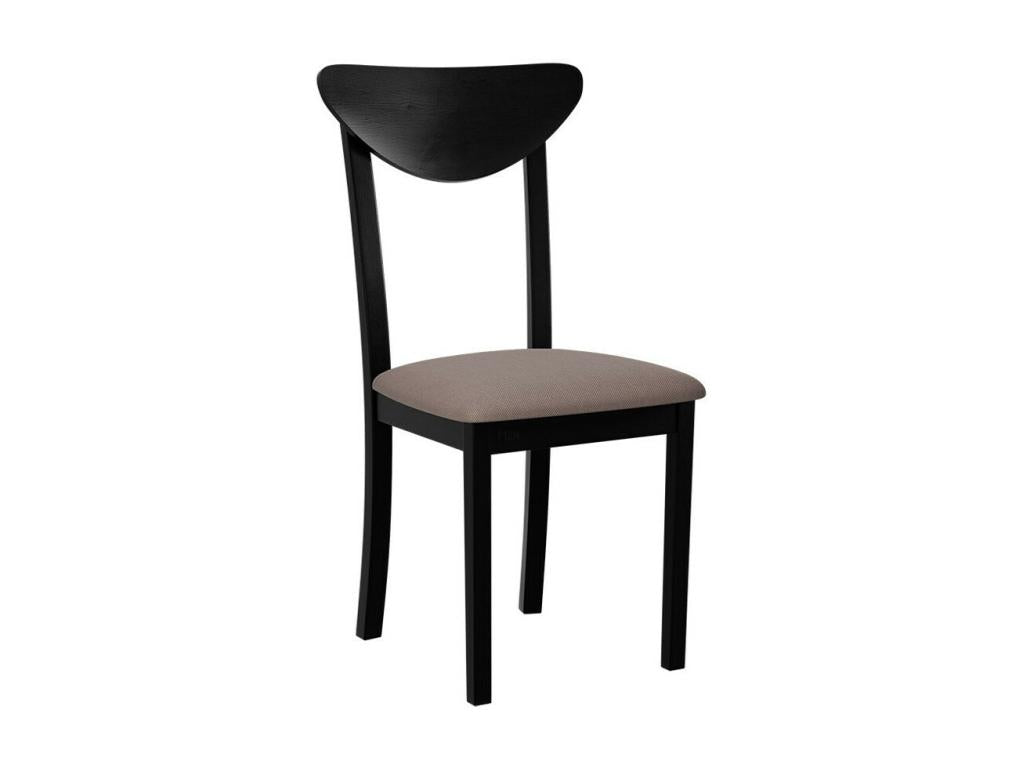 Sedia PINPAI 339 Nero - Marrone 90x43x40cm Tapisserie En bois Bois CQQH77406
