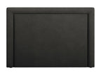 Mobenze - Testiera Mobenze 140x120 cm in bouclé nero - 140x8x120 cm CUCE88641