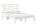 Struttura letto bianca, 120 x 190 cm