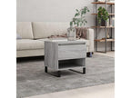 Tavolo basso Mobenze grigio 50x46x50 cm Mobenze d'ingénierie BZNO00285