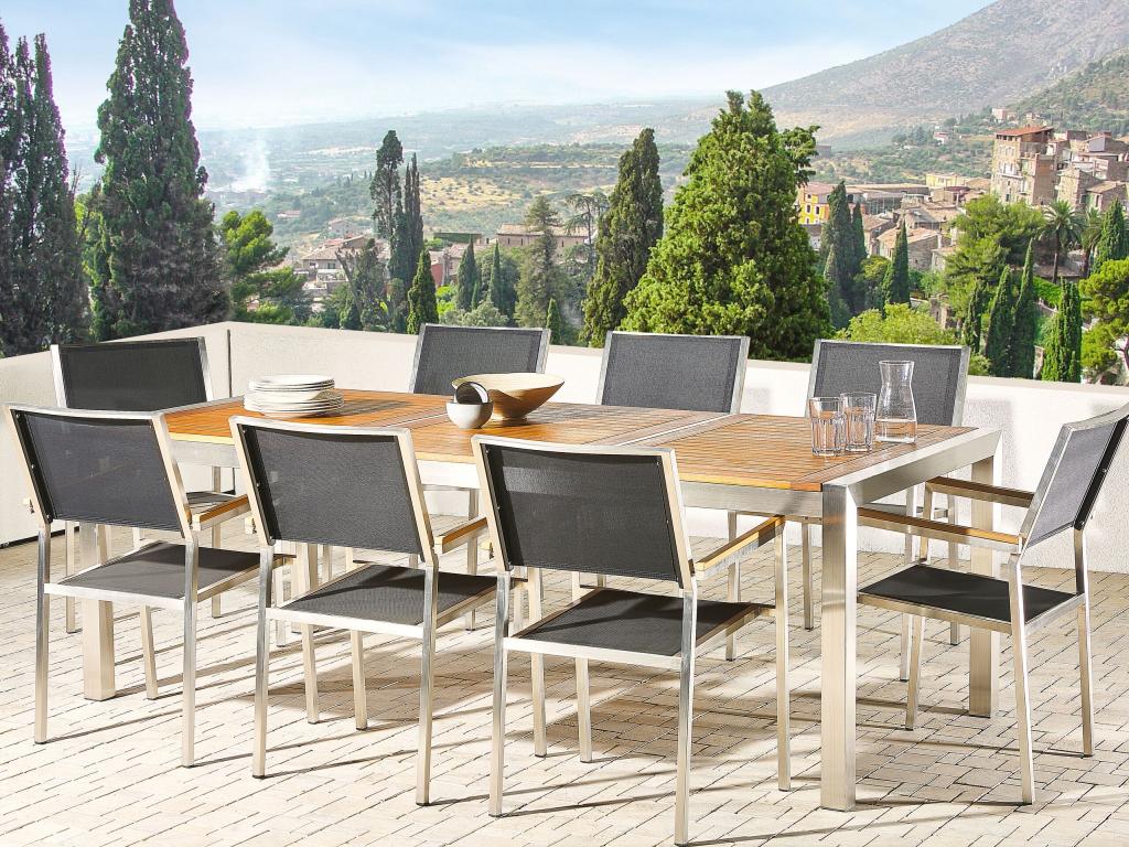 Table de jardin Mobenze Brown Mobenze INXG36814