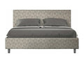 Lit sans sommier rembourré 160x210 tessuto Luxameub 02 grigio Luxameub VESJ65810