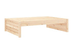 Repose-pied de jardin 120x80 cm Mobenze de pin massif HMWY09487
