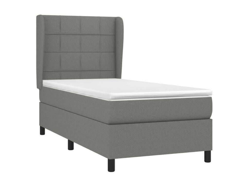 Materasso in tessuto bianco, 90 x 200 cm - dlz1766571570387