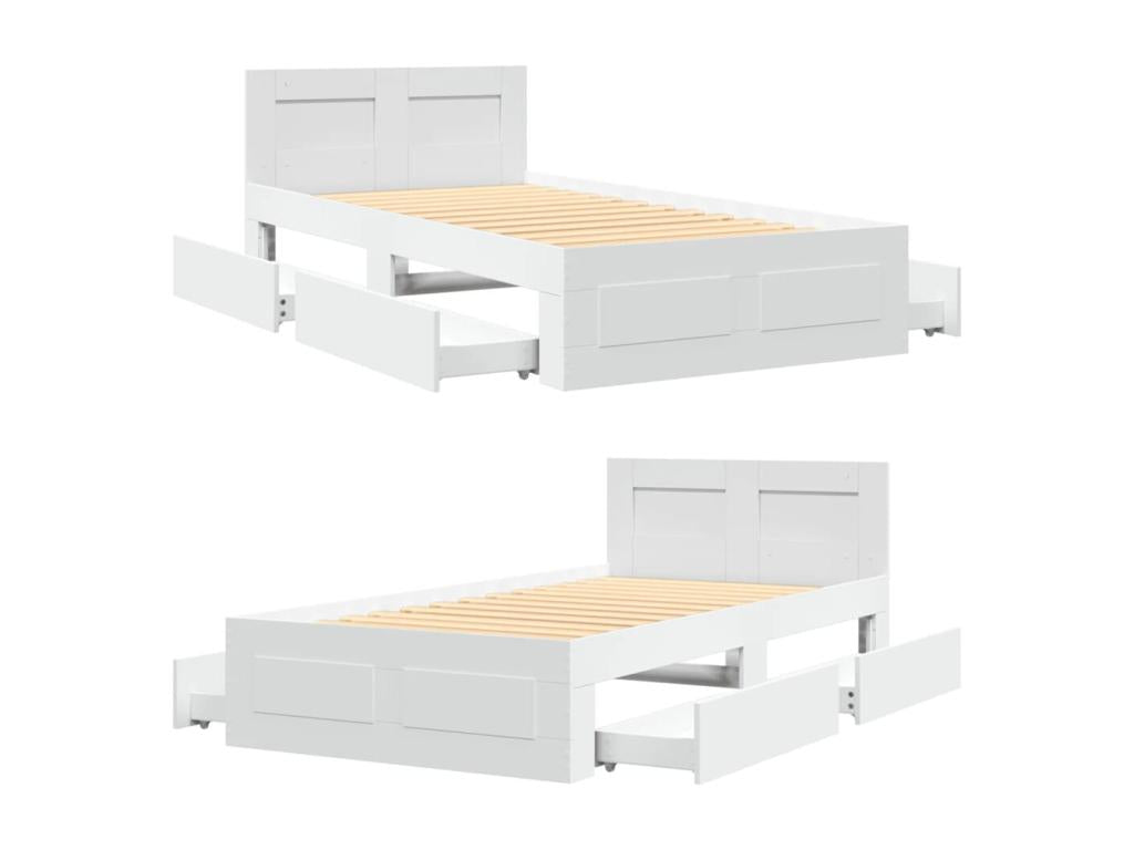 Materasso bianco, 75 x 190 cm - dlz1766572072508