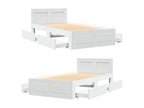 Materasso bianco, 75 x 190 cm - dlz1766572072508