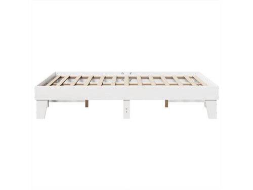 Struttura letto senza materasso bianco 140x200 cm bois de pin massif ZEOX84418