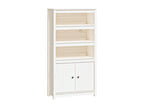 Credenza in legno di pino bianco, 80 x 35 x 154 cm