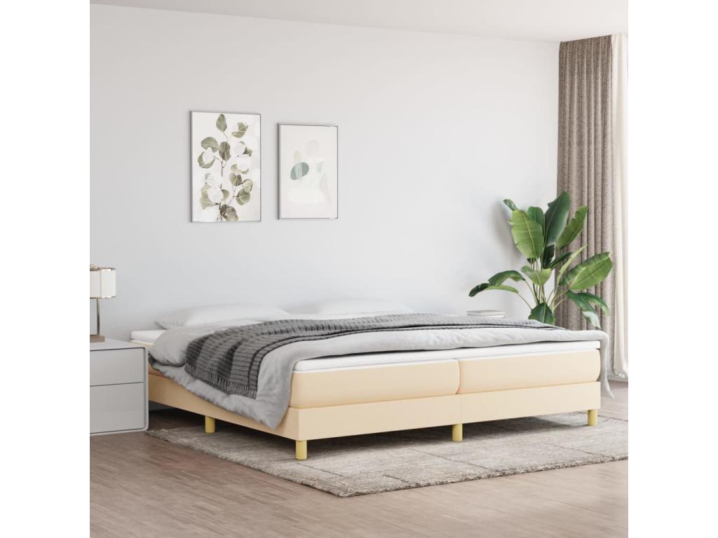 Materasso in tessuto bianco, 200 x 200 cm