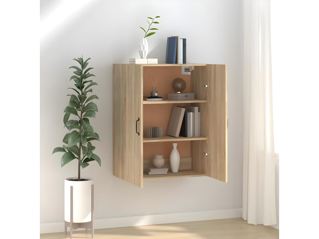 Armadio sospeso Chêne Luxameub 69.5x34x90 cm Bois d'ingénierie IYEY10955