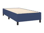 Sommier Tapissier con Materasso et LED Blu 80x200cm Tessuto ZYKN31681